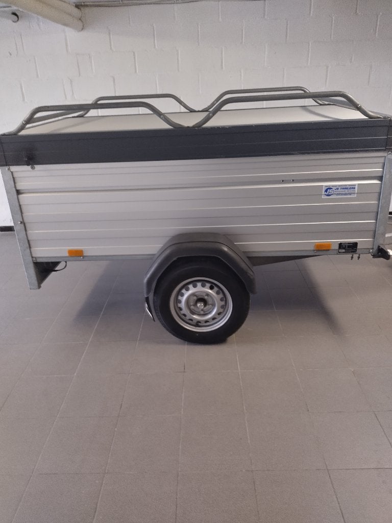 Remorque à bagages en aluminium Saris non freinée, Enlèvement, Comme neuf