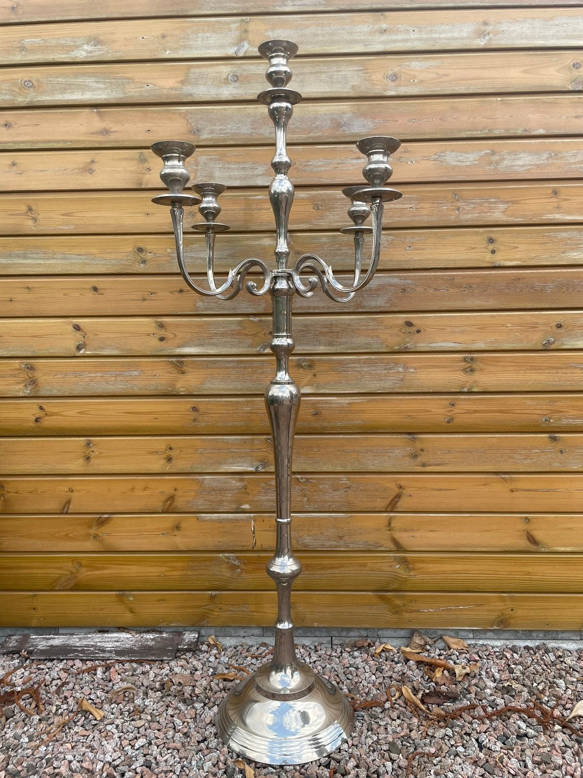 Kandelaar 1,5m messing, Ophalen