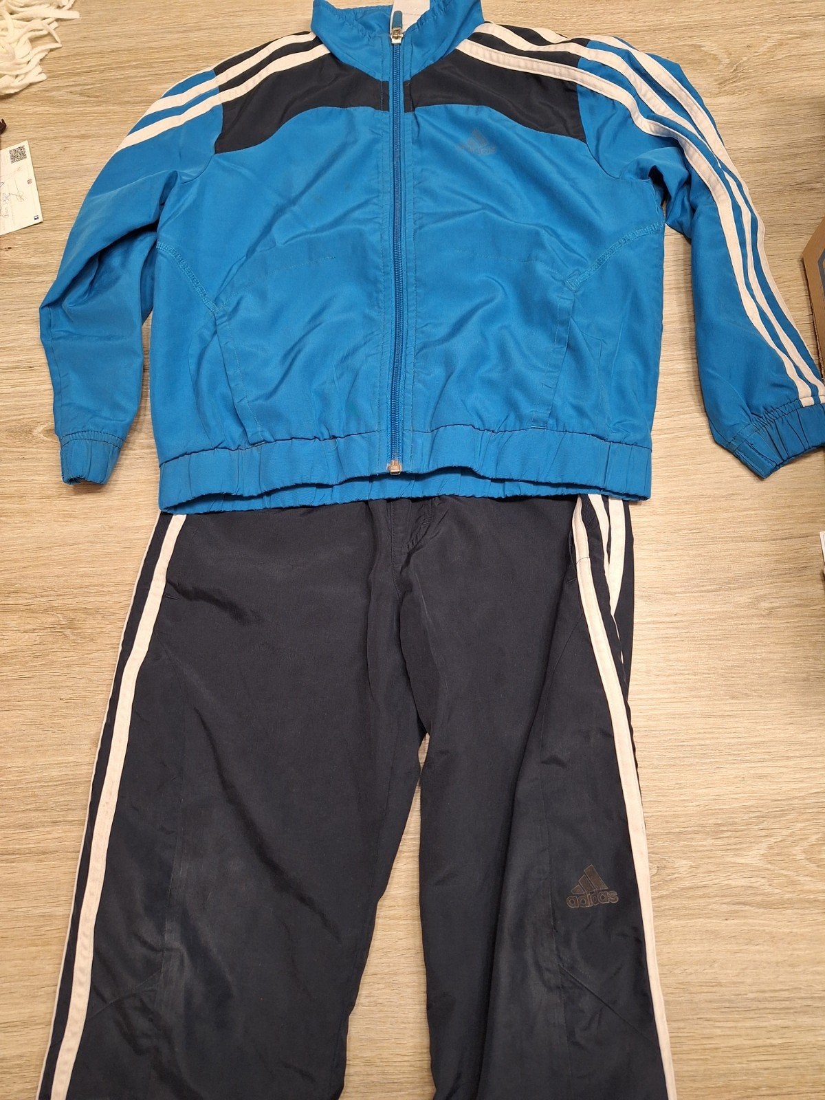 setje Adidas maat 116, Adidas, Gebruikt, Jongen of Meisje, Ophalen of Verzenden
