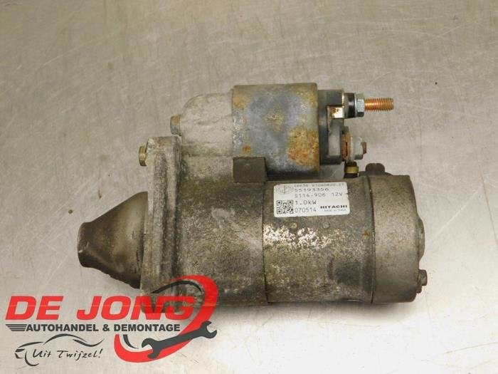 Démarreur d'un Fiat Punto Grande, -, 3 mois de garantie, Utilisé, Fiat