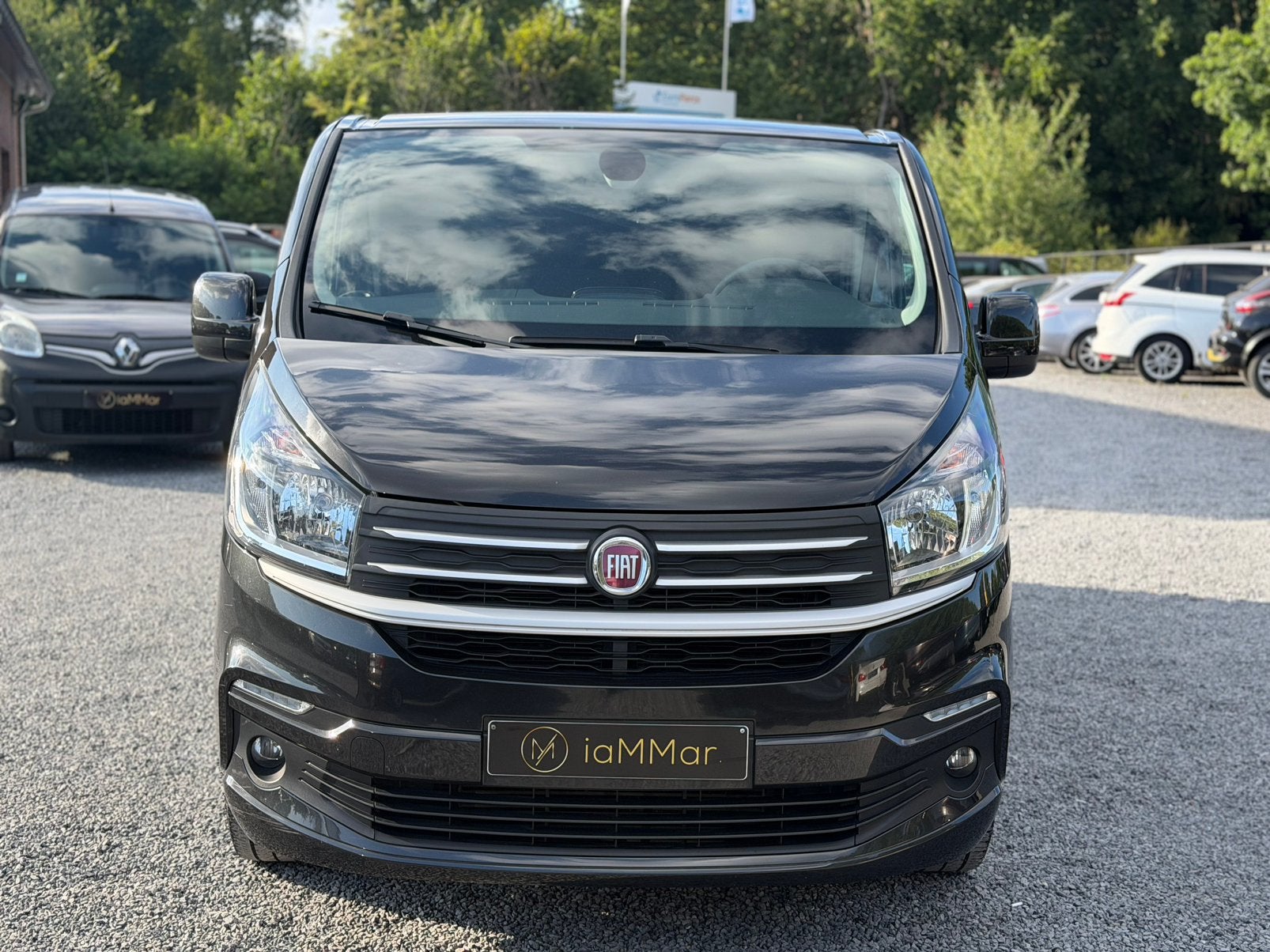 FIAT TALENTO - DUBBELE CABINE - MAXI, Auto's, Stof, 89 kW, Zwart, Bedrijf