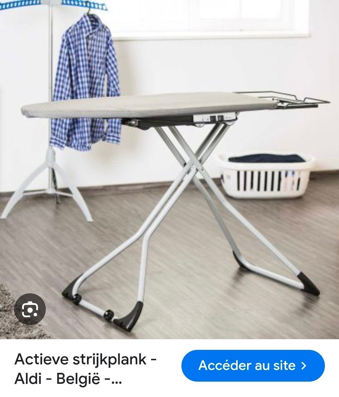 table à repasser électrique à roulettes, Ophalen, Zo goed als nieuw