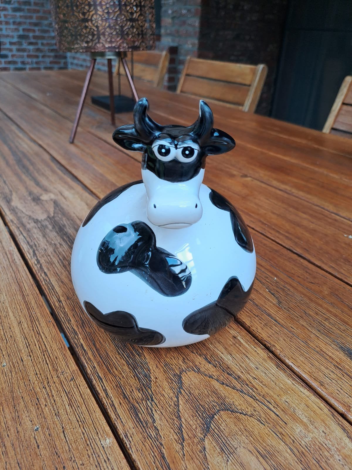 Leuk decoratief beeld van een koe, Ophalen of Verzenden, Zo goed als nieuw