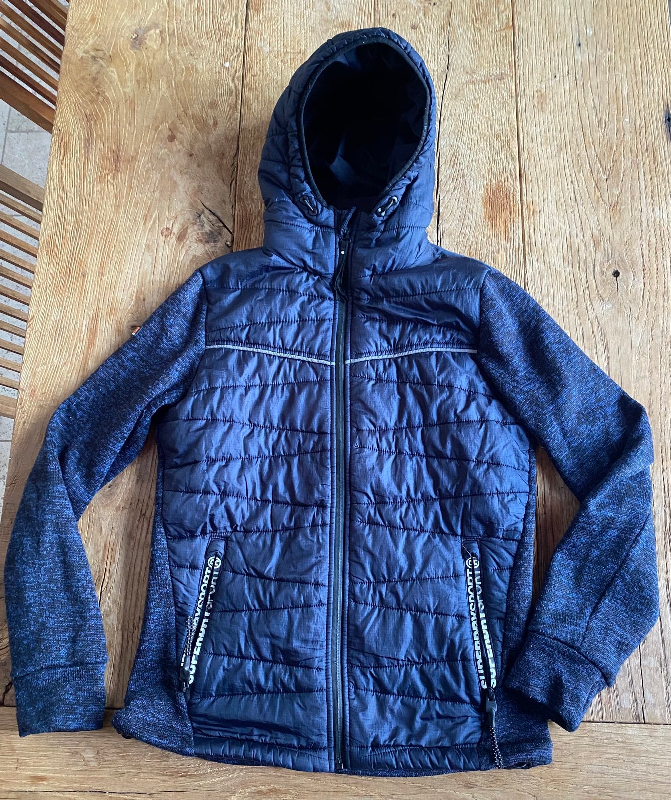 Pull/Veste Superdry taille S, Enlèvement ou Envoi, Porté, Taille 46 (S) ou plus petite, Bleu