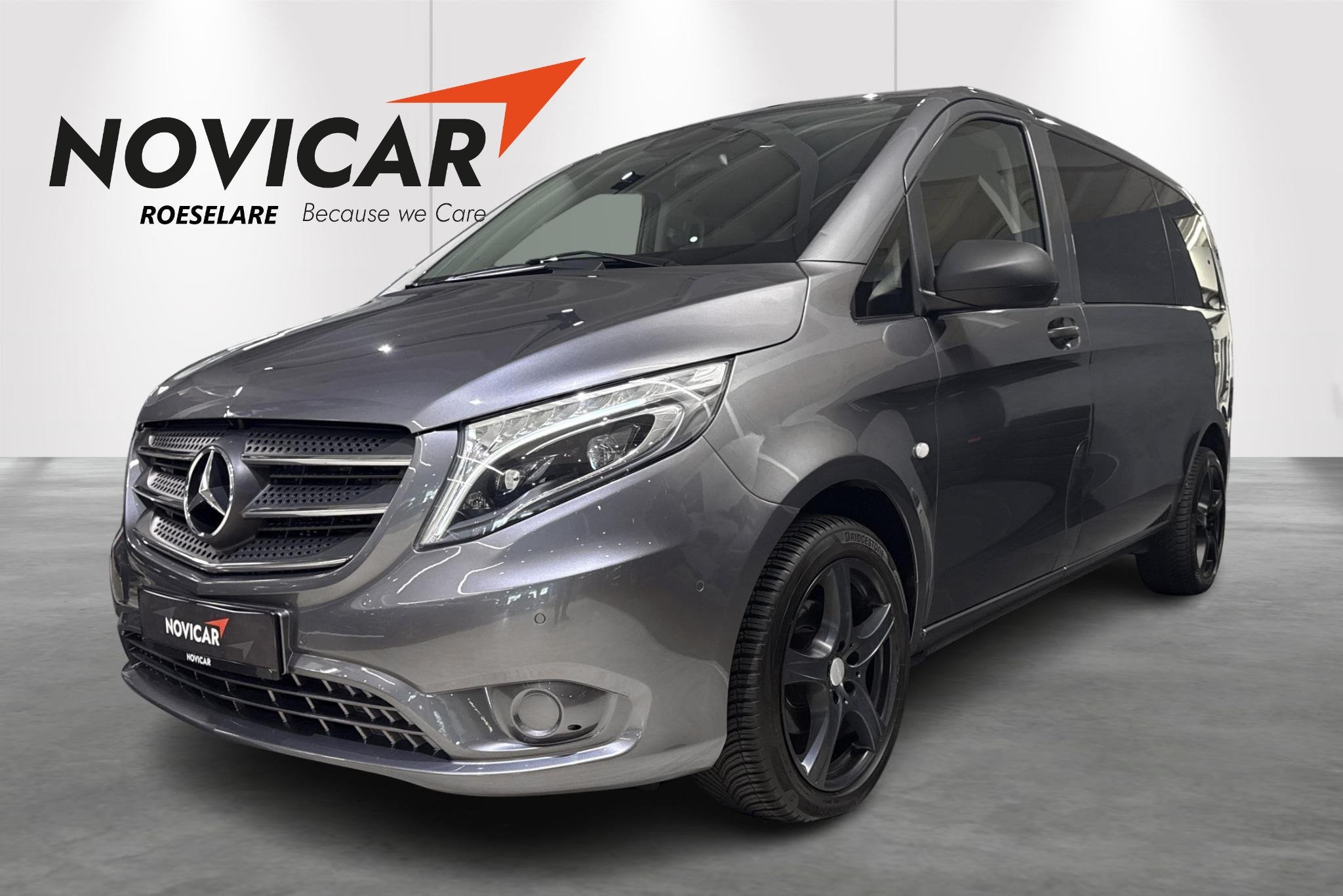 Mercedes-Benz Vito 116 CDI Base L2 9G-Tronic 5 PLAATSEN, Autos, Argent ou Gris, 4 portes, 2000 kg, Autre carrosserie