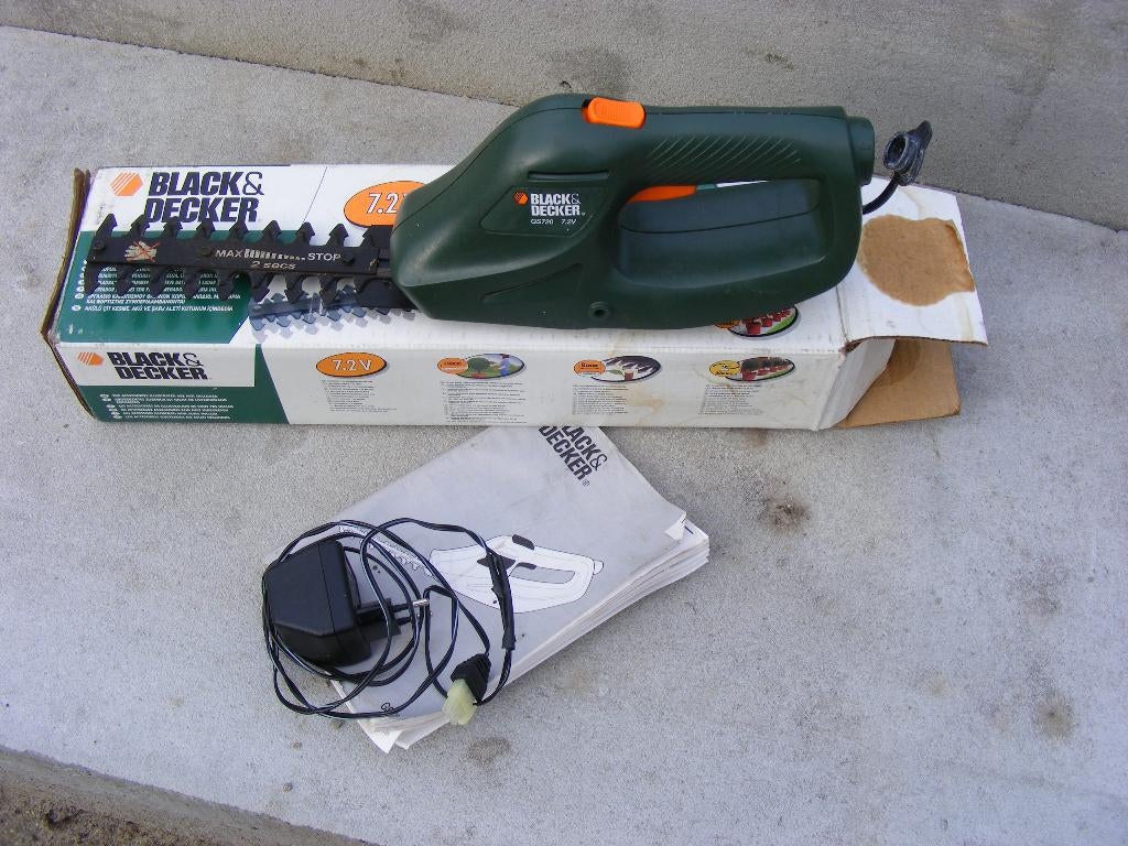 'BUXUS' haagschaar - Black&Decker, Tuin en Terras, Ophalen of Verzenden, Zo goed als nieuw, Elektrisch, Black & Decker