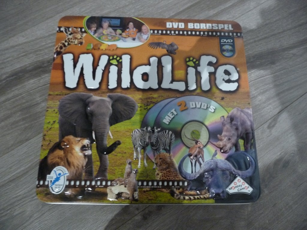 Wildlife DVD Bordspel Nieuw, Trois ou quatre joueurs, Enlèvement ou Envoi, Neuf, Identity Games
