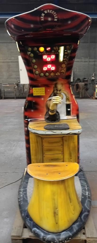Bras de fer mécanique, machine Forain, Enlèvement, Utilisé