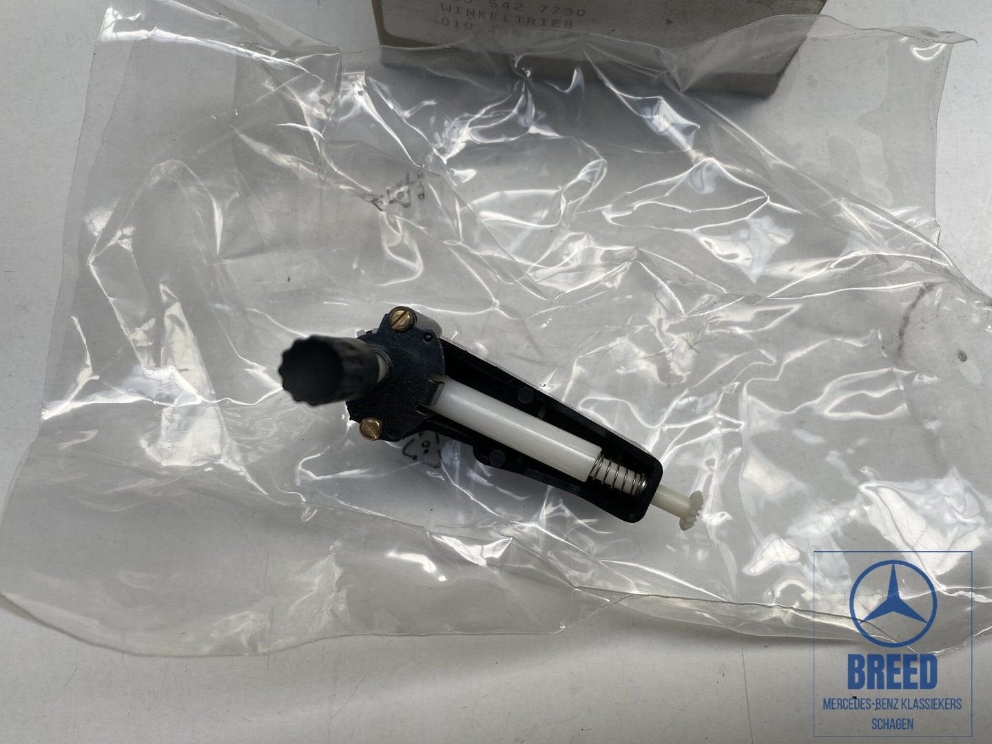 NOS bedieningsmechanisme klok voor Mercedes-Benz W123, Auto-onderdelen, -, Nieuw, Ophalen of Verzenden, -