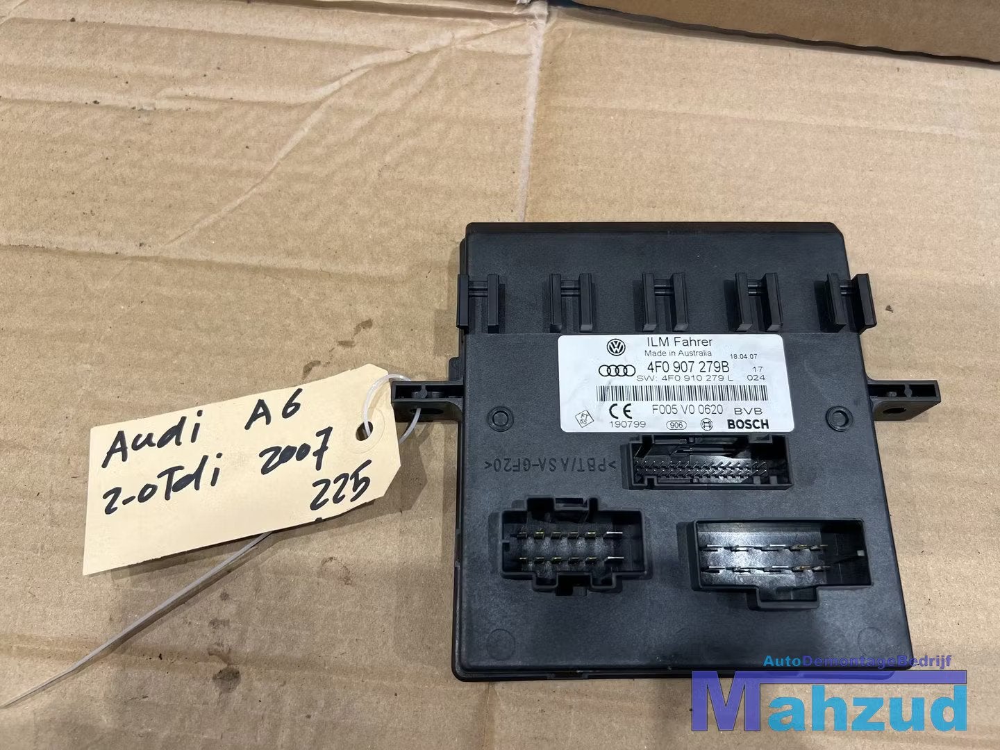 AUDI A6 C6 BCM BODY CONTROLE MODULE 4F0907279B 2004-2011, AUDI AG, Auto-Union-Strasse 1
85045  Ingolstadt, DE, Audi, Utilisé