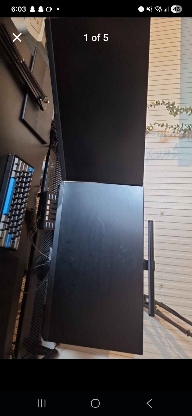 240hz 1080p Samsung monitor  75hz 1080p asus monitor, Computers en Software, Monitoren, Ophalen