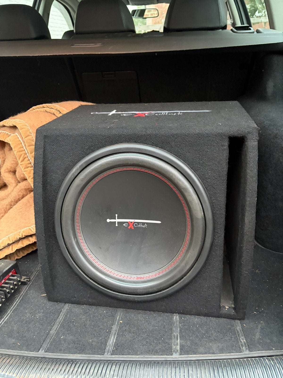 AUTO-STYLE Excalibur X12.1BR subwoofer, Ophalen, Zo goed als nieuw