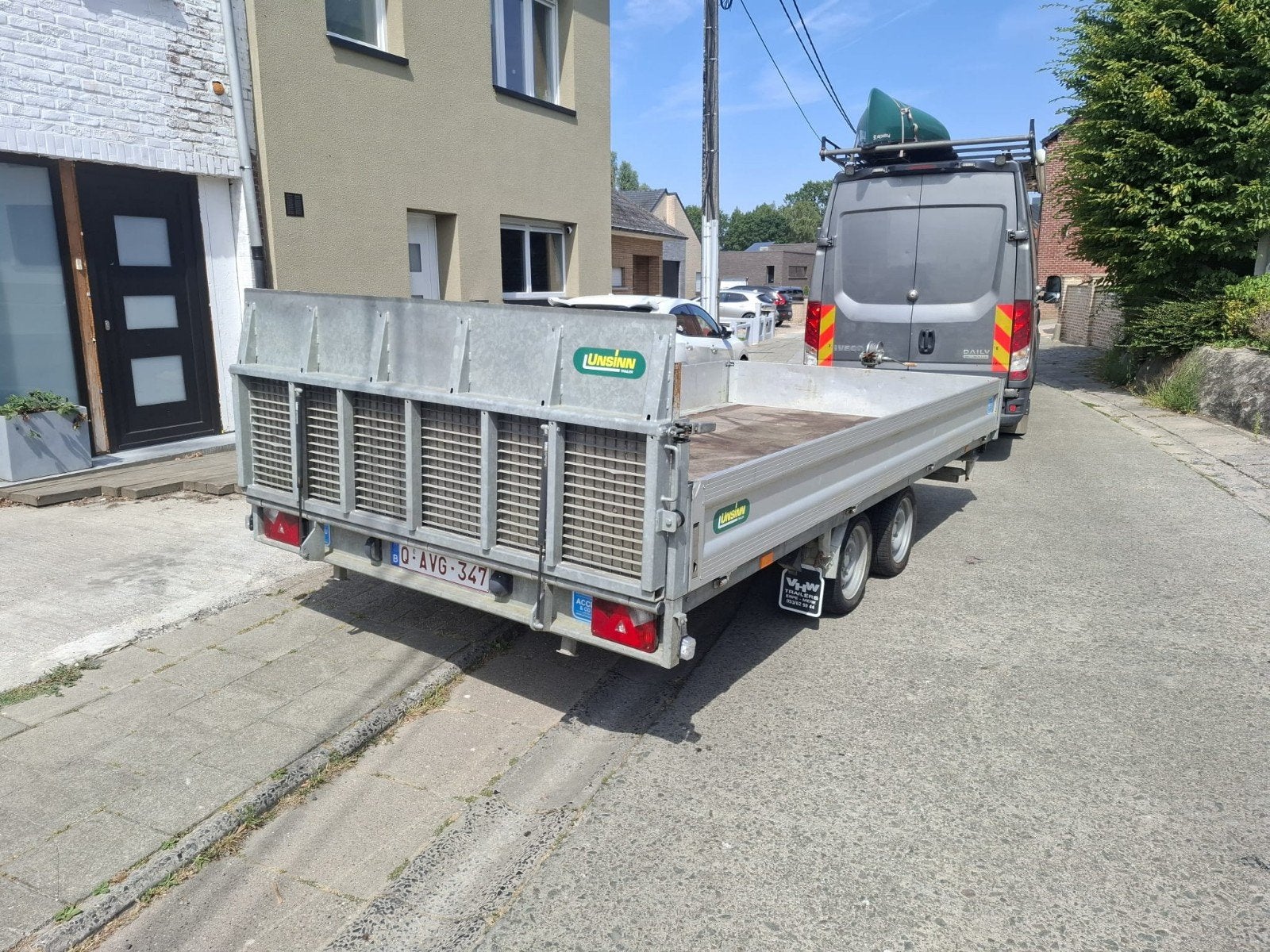 Remorque 3 kant kipper. 2 as 3,5Ton !!, Enlèvement