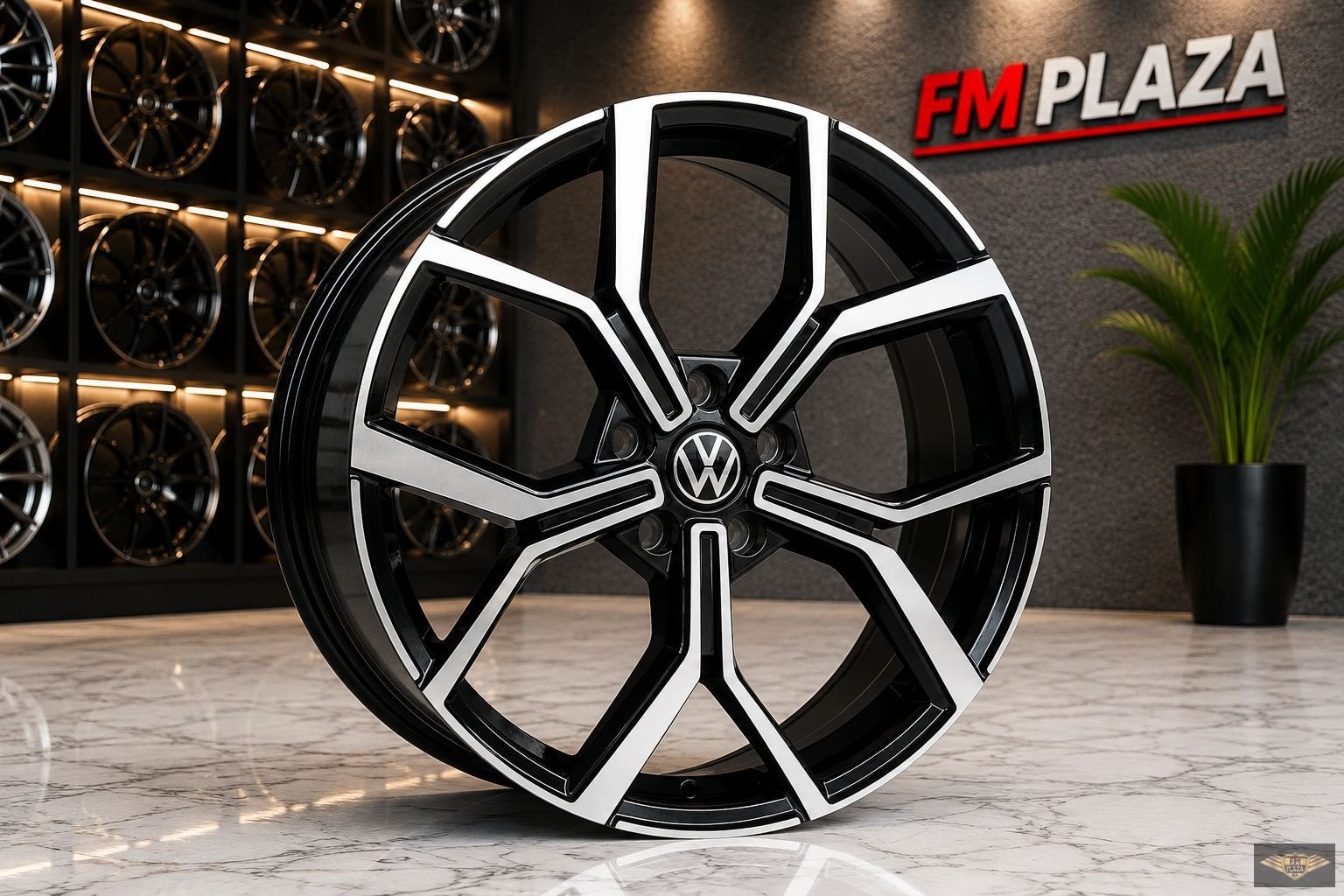 18 inch 5x100 VW Polo Faro Look Velgen Nieuw, Auto-onderdelen, Banden en Velgen, Velg(en), -, -, Nieuw
