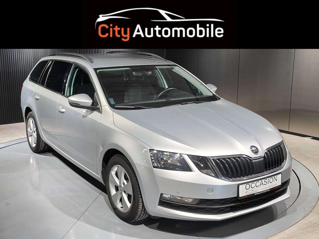 Skoda Octavia 1.6 DSG CARPLAY APS AV/AR SIEGES CHAUFFANTS CR, Autos, Skoda, Argent ou Gris, Euro 6, 116 ch, Noir