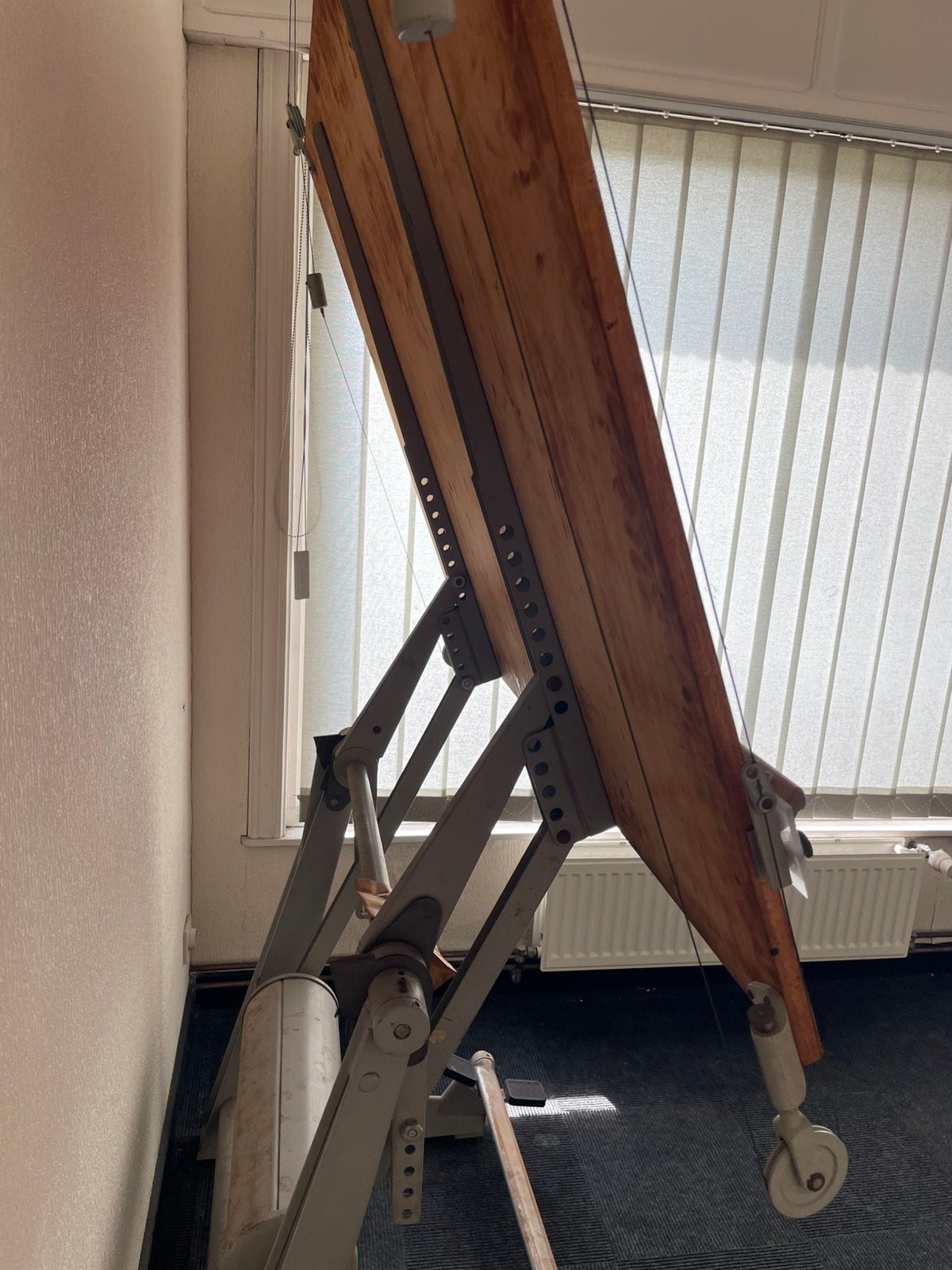 Tekentafel vintage, Ophalen