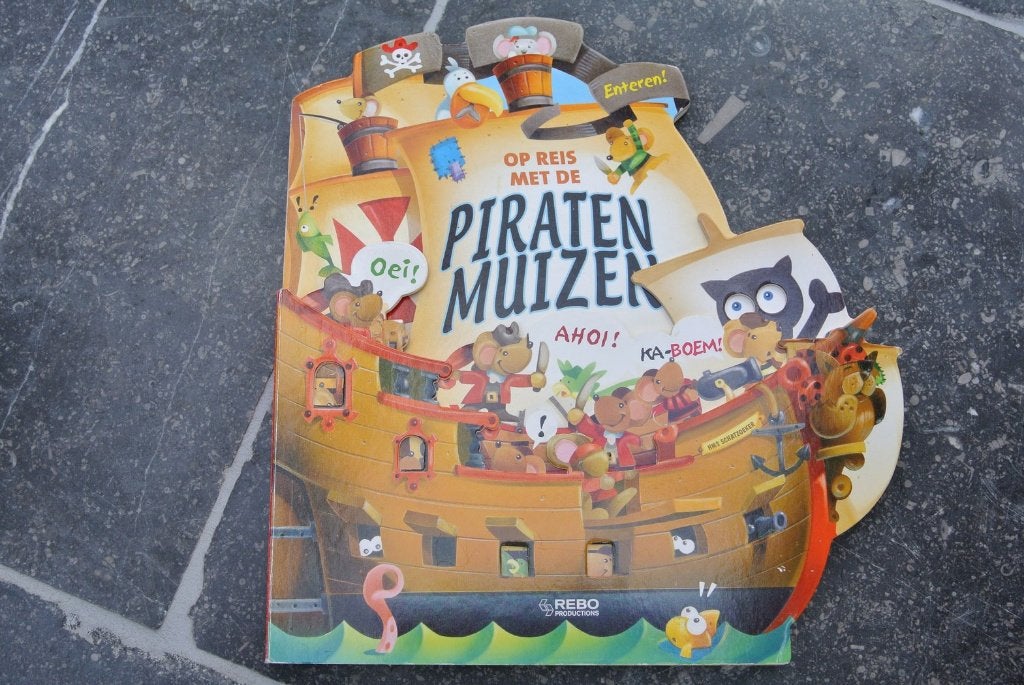 op reis met de piratenmuizen, Boeken, Ophalen of Verzenden