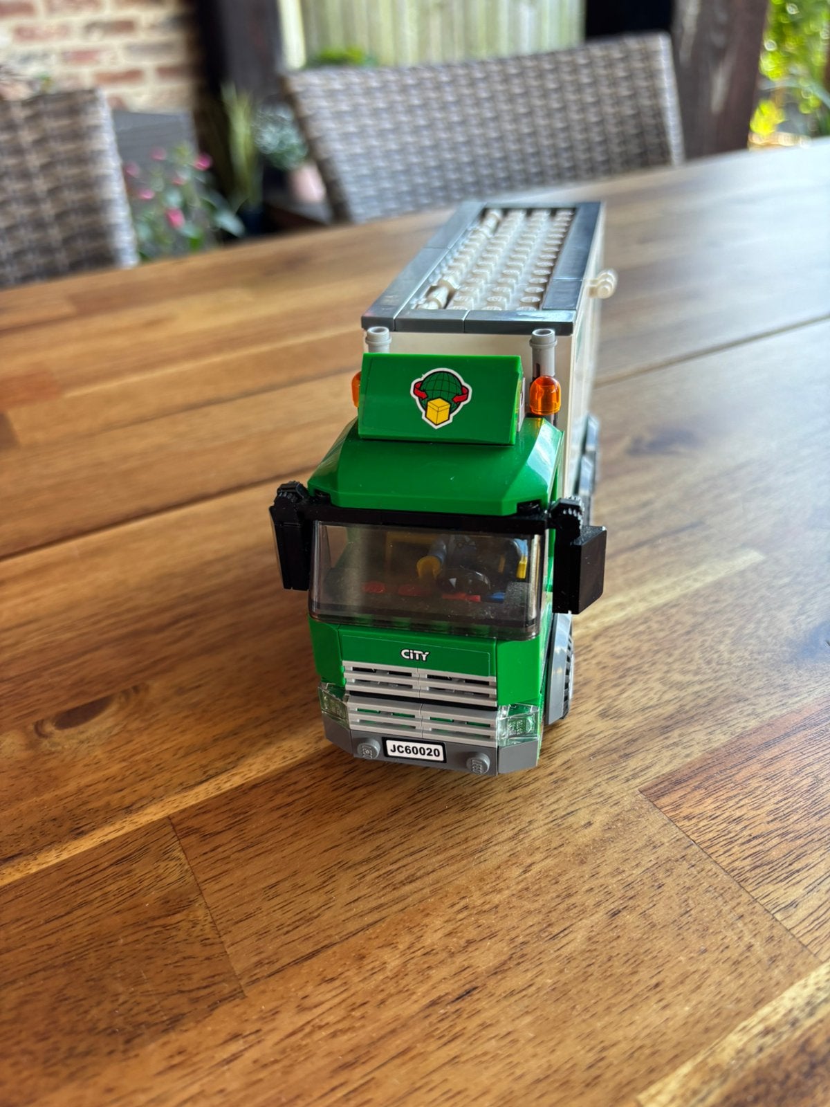 Lego city cargo vrachtwagen, Ophalen of Verzenden, Zo goed als nieuw, Lego, City