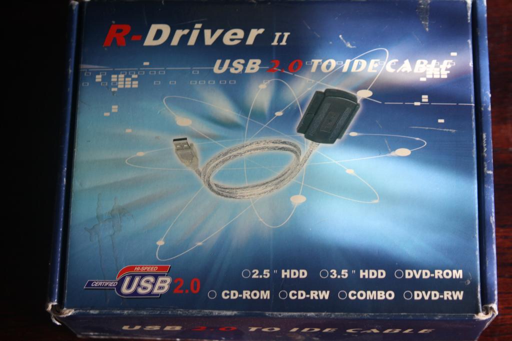 USB interface 2.0 to IDE Cable, Computers en Software, Optische drives, Gebruikt, MacOS, Windows, Ophalen