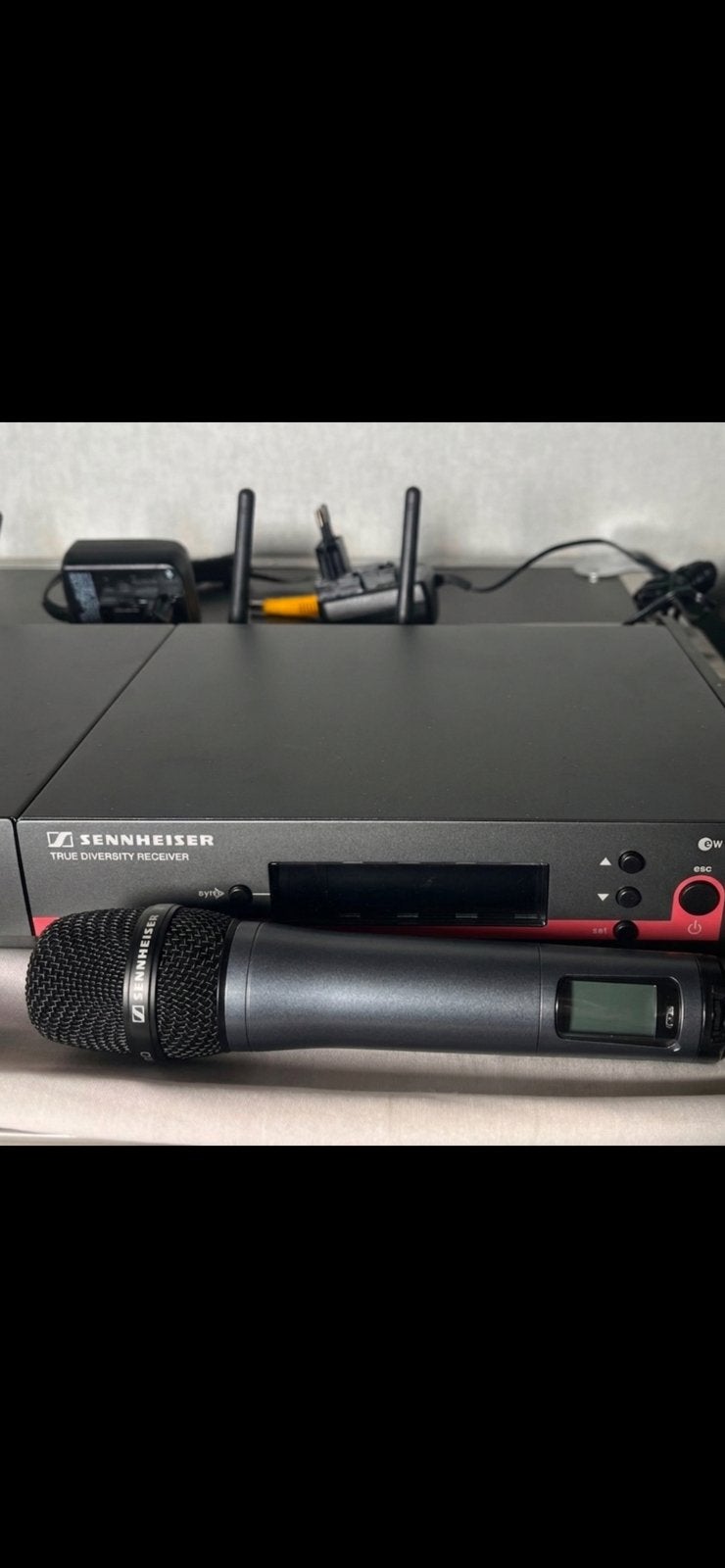 HF Sennheiser ew g3 516-558 MHz in topconditie, Muziek en Instrumenten, Microfoons, Ophalen, Zo goed als nieuw