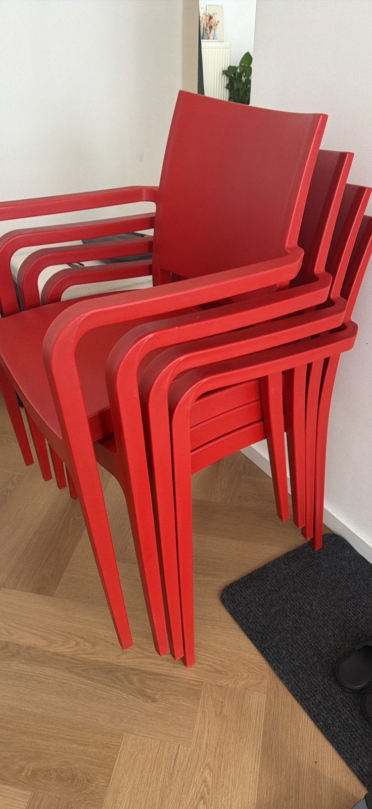 Terras/tuinstoelen, Ophalen, Zo goed als nieuw, Plastic