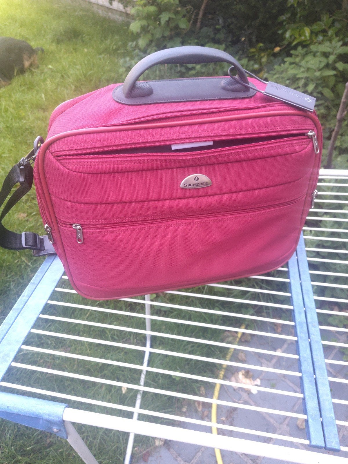 Sac house samsonite en parfait état, Informatique & Logiciels, Enlèvement ou Envoi, Samsonite, Rouge