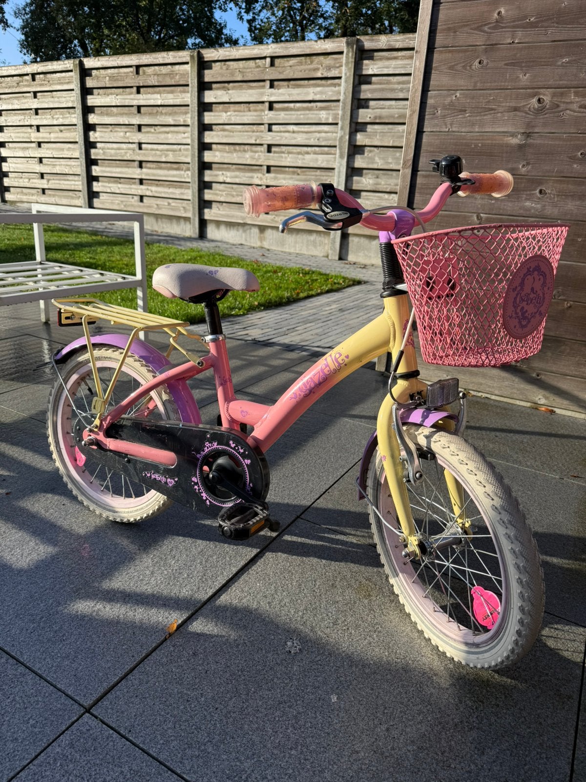 Gazelle Isabella Princess 16 inch, Ophalen, Terugtraprem, 16 inch, Handrem