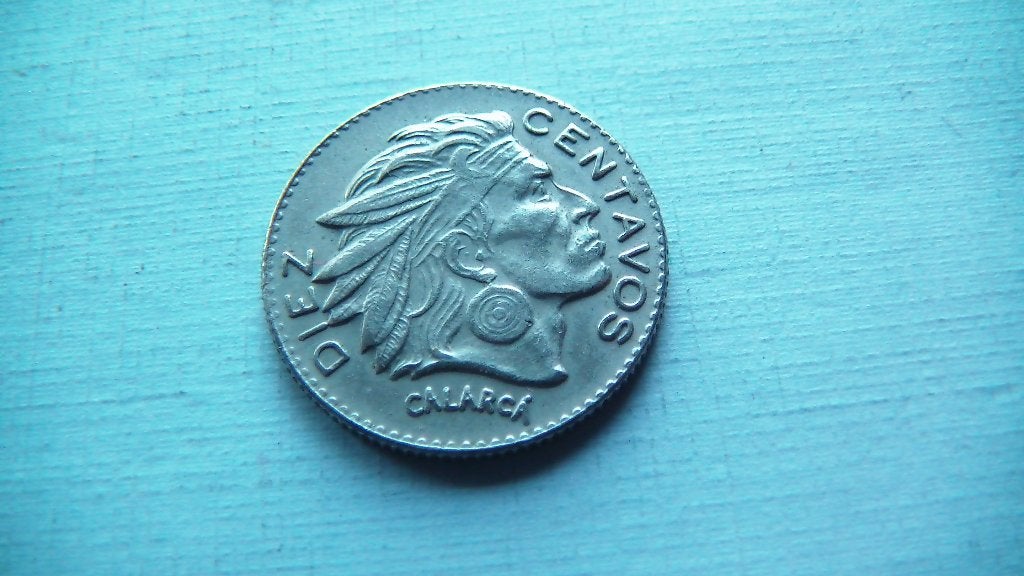 RESERVE ESTC colombie 10 centavos 1953, Enlèvement