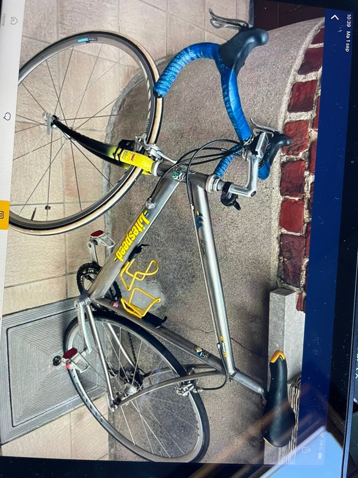 Koersfiets litespeed titanium, 51 tot 55 cm, Ophalen, Velgrem, Jaren '60 of nieuwer