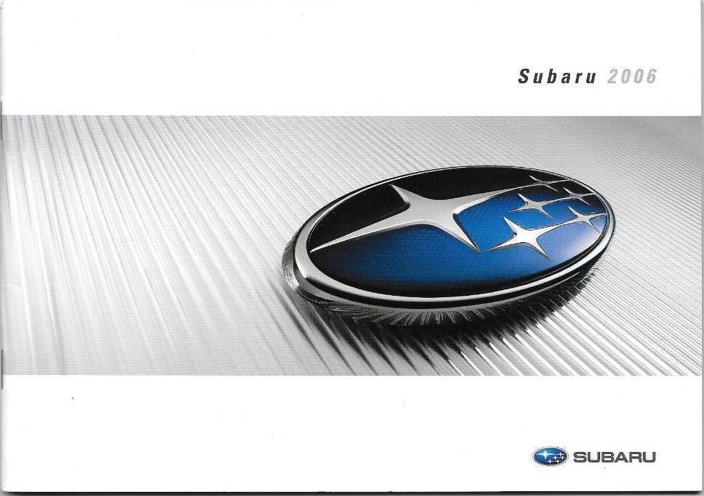 SUBARU  2006, Boeken, Ophalen of Verzenden, Zo goed als nieuw, Overige merken