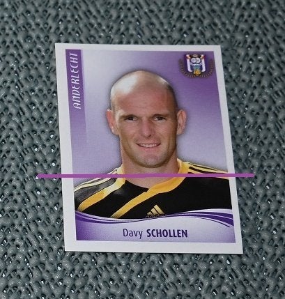 Panini Football 2010 RSC Anderlecht Davy Schollen, Envoi, Neuf, Affiche, Image ou Autocollant