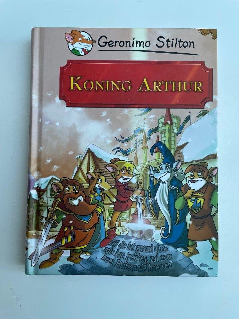 Geronimo Stilton - Koning Arthur, Boeken, Fantasy, Ophalen of Verzenden