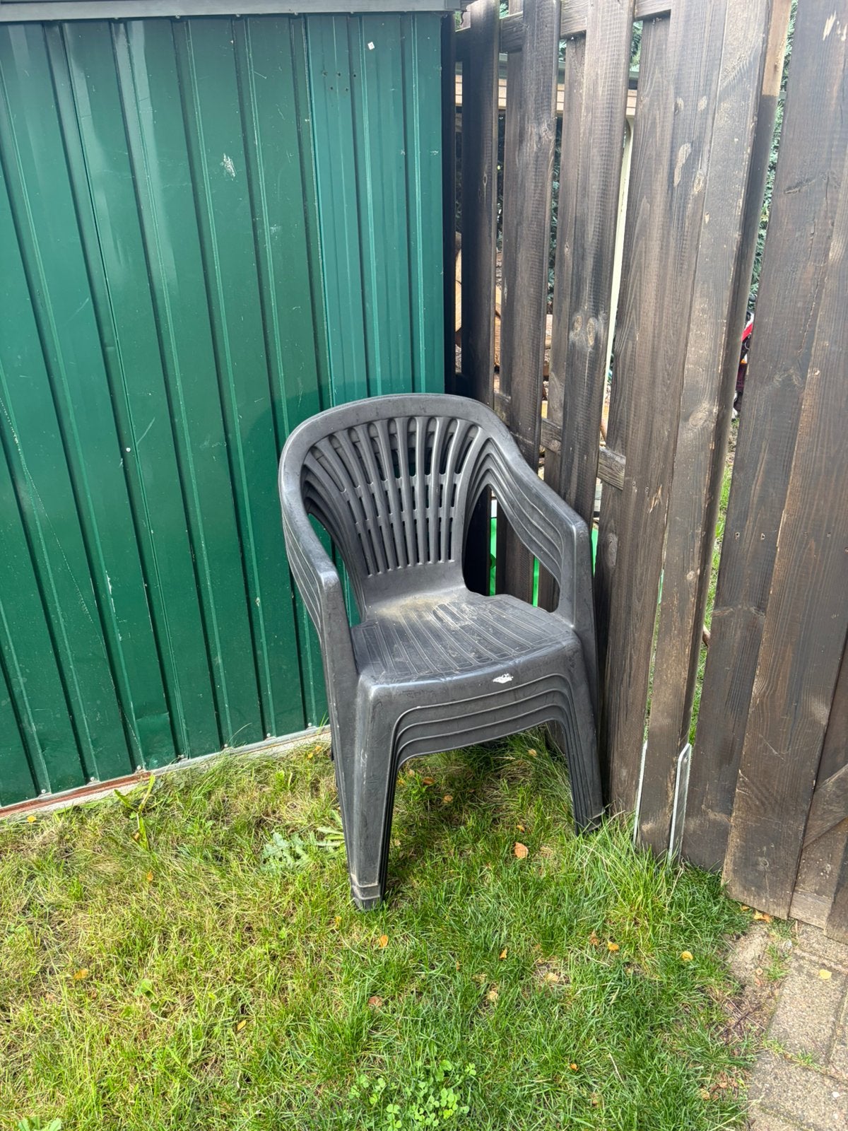 4 tuinstoelen, Ophalen, Gebruikt