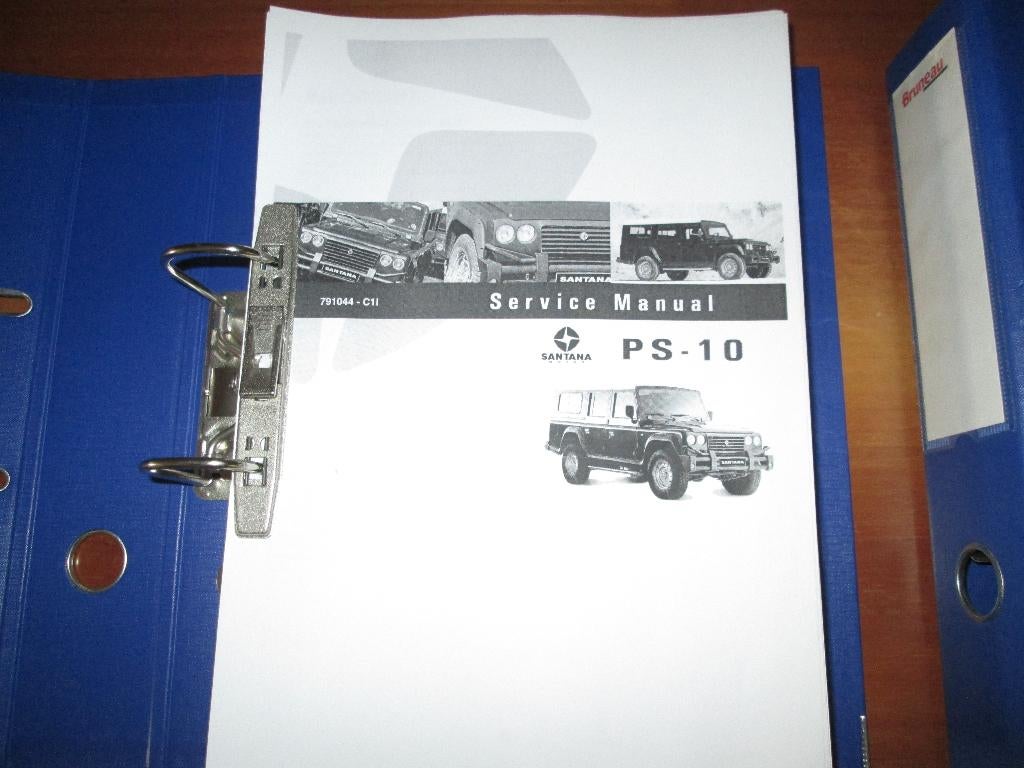 Werkplaatshandboek Santana PS10/Defender Series, Ophalen of Verzenden