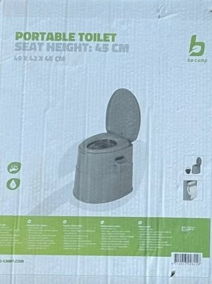Bo-Camp - Draagbaar toilet, Ophalen, Zo goed als nieuw