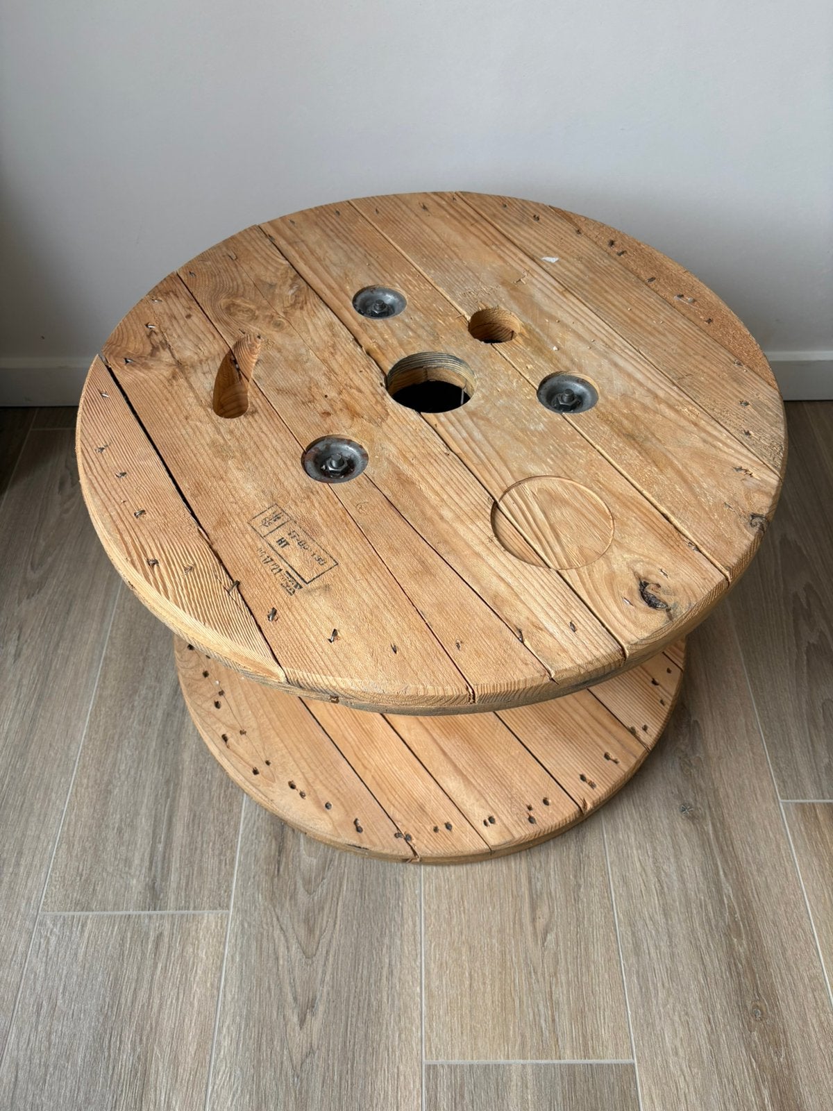 Bobijn/haspel hout, Ophalen, Gebruikt, Hout