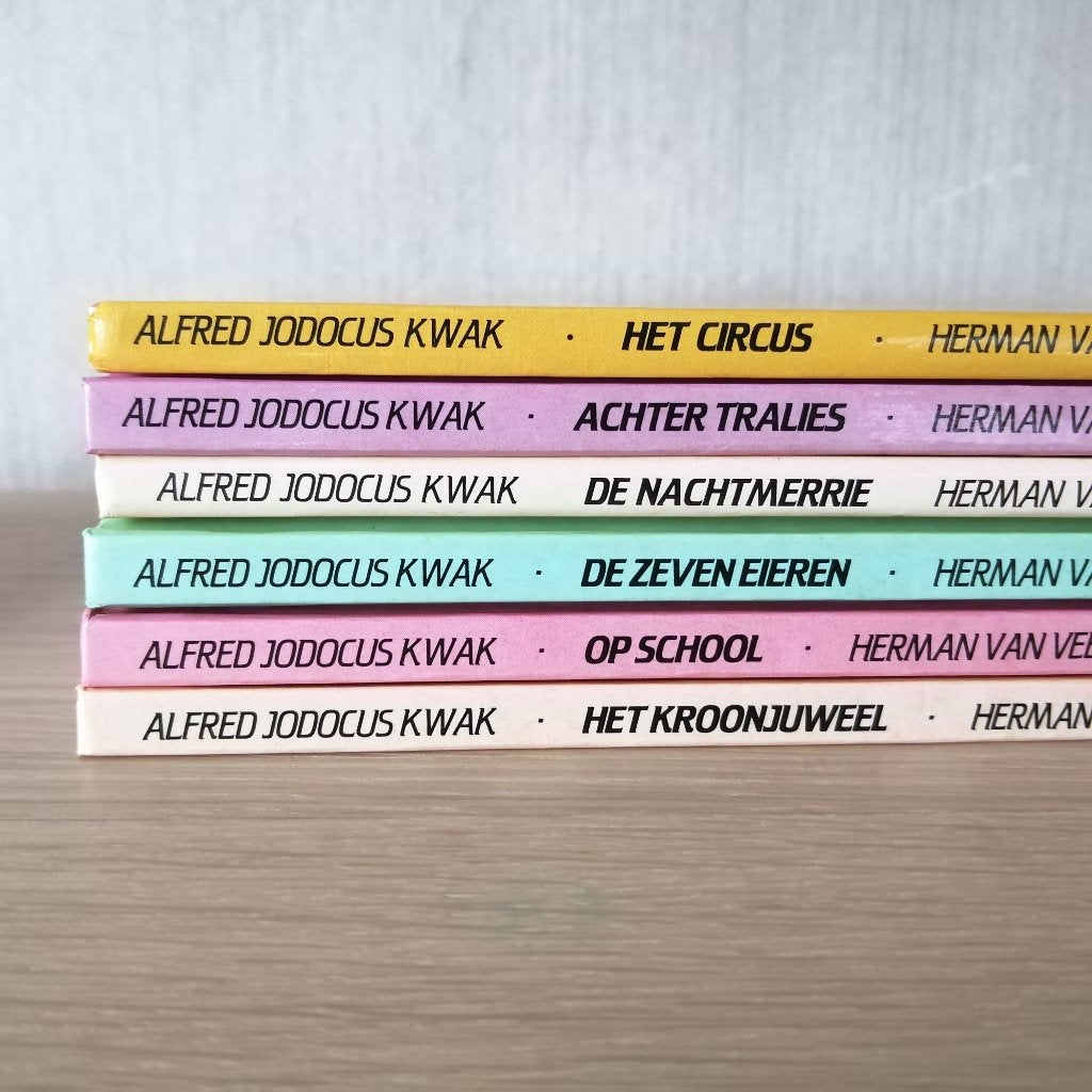 6 Vintage boekjes Herman van Veen, Ophalen of Verzenden, Gebruikt