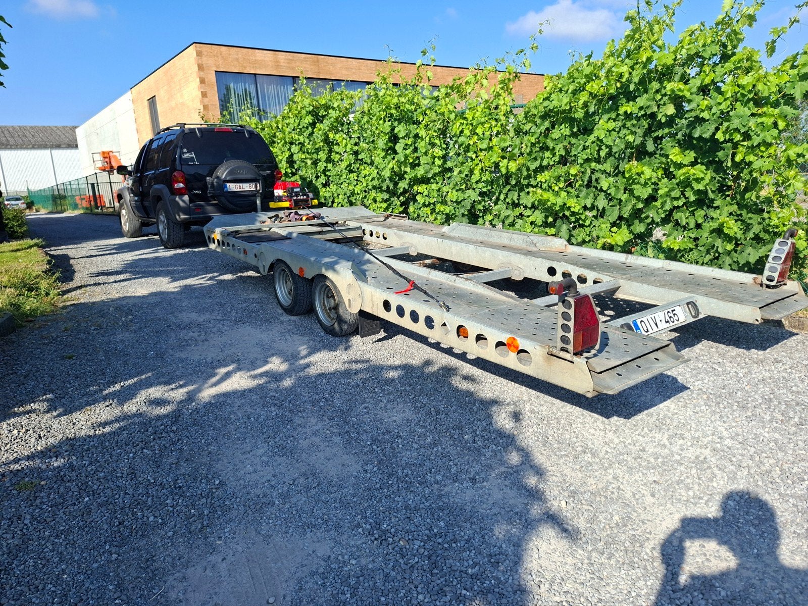 Ifor williams autotransporter, Auto diversen, Aanhangers en Bagagewagens, Ophalen