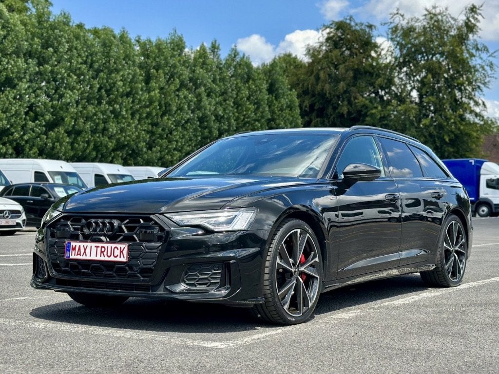 Audi A6 Avant 55 TFSI S Line-42500€-Leasing 1108€-REF 1692, Automaat, Leder, Bedrijf, Hybride Elektrisch/Benzine