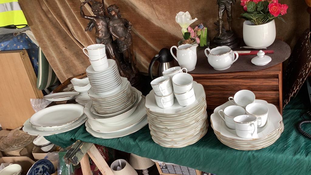 Servies, Ophalen