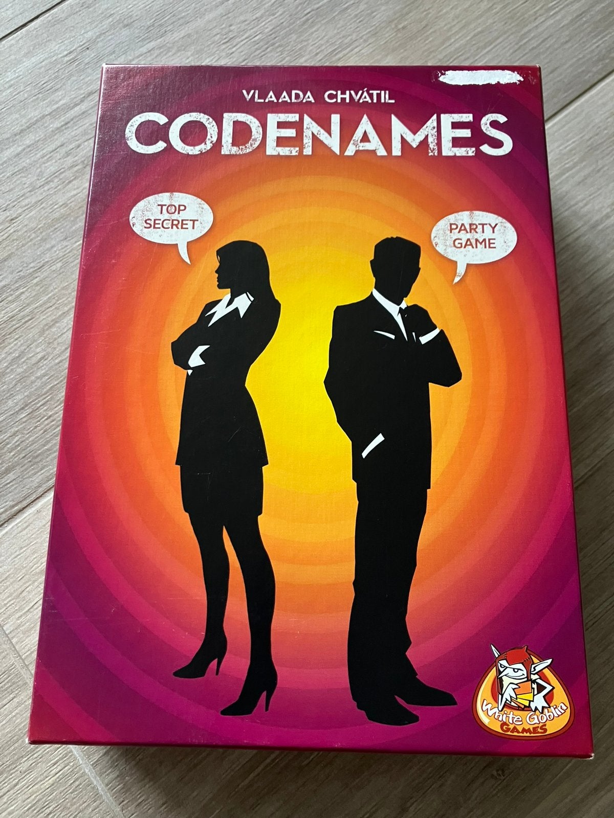 Spel codenames, Enlèvement, Comme neuf