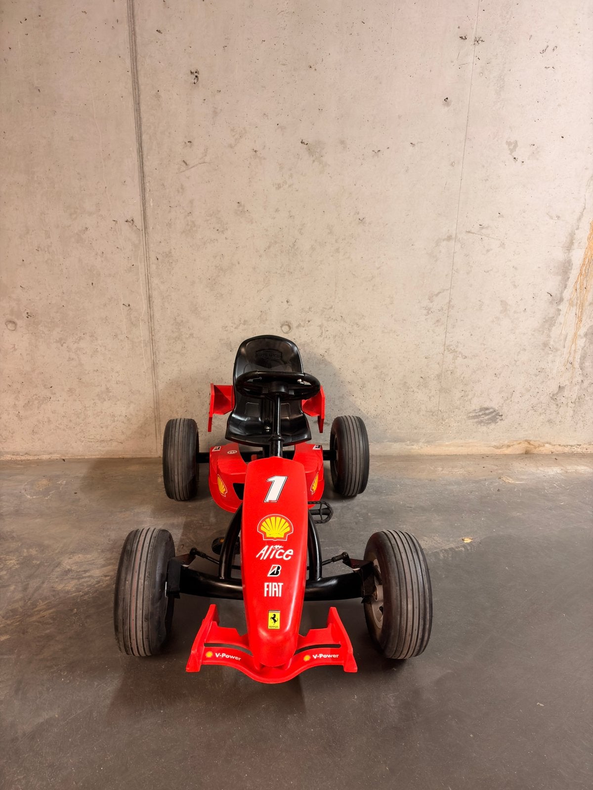 BERG SKELTER/GOKART FERRARI F1, Kinderen en Baby's, Speelgoed | Buiten | Skelters, Ophalen, Zo goed als nieuw, Berg