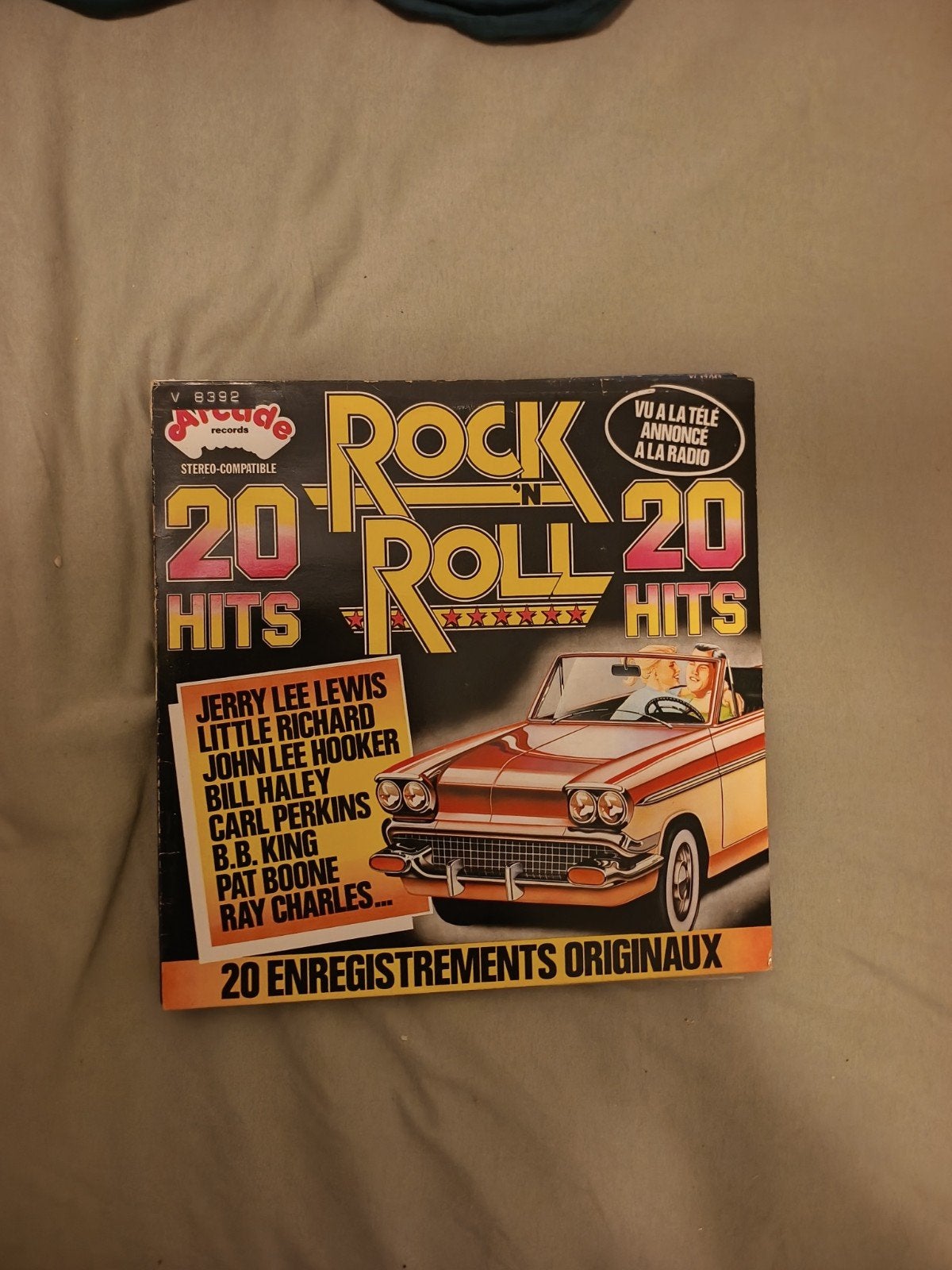Rock n roll 20 hits 1977 lp, Cd's en Dvd's, Ophalen of Verzenden