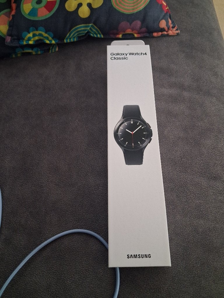 Samsung Galaxy Watch4 Classic, Ophalen, Zwart, Samsung Galaxy Watch 4 classic  46mm, Nieuw