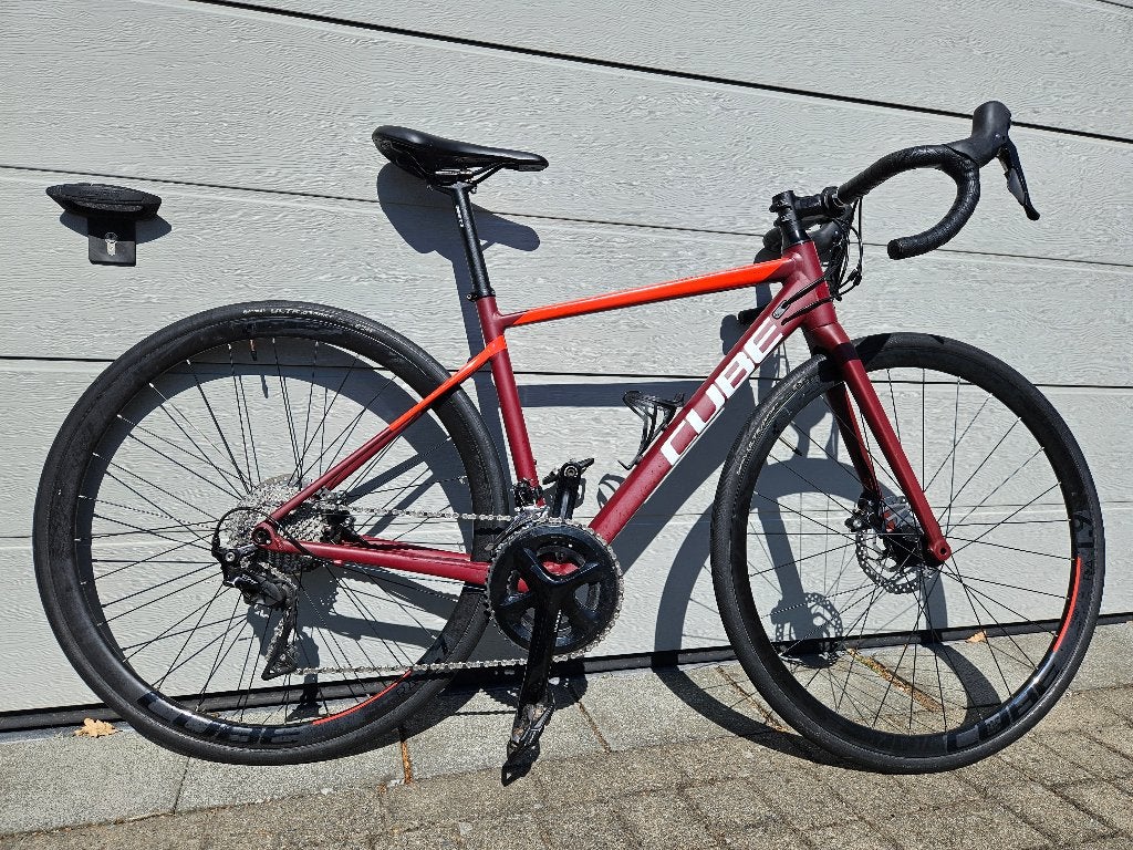 Cube Attain SL Shimano 105, Disc , Small/ 50, Gebruikt, Aluminium, 49 tot 53 cm, Meer dan 20 versnellingen