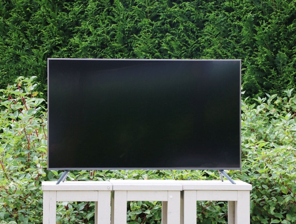 Samsung 55" 4K TV (aluminium), TV, Hi-fi & Vidéo, Télévisions, LED, Comme neuf, Enlèvement, Samsung