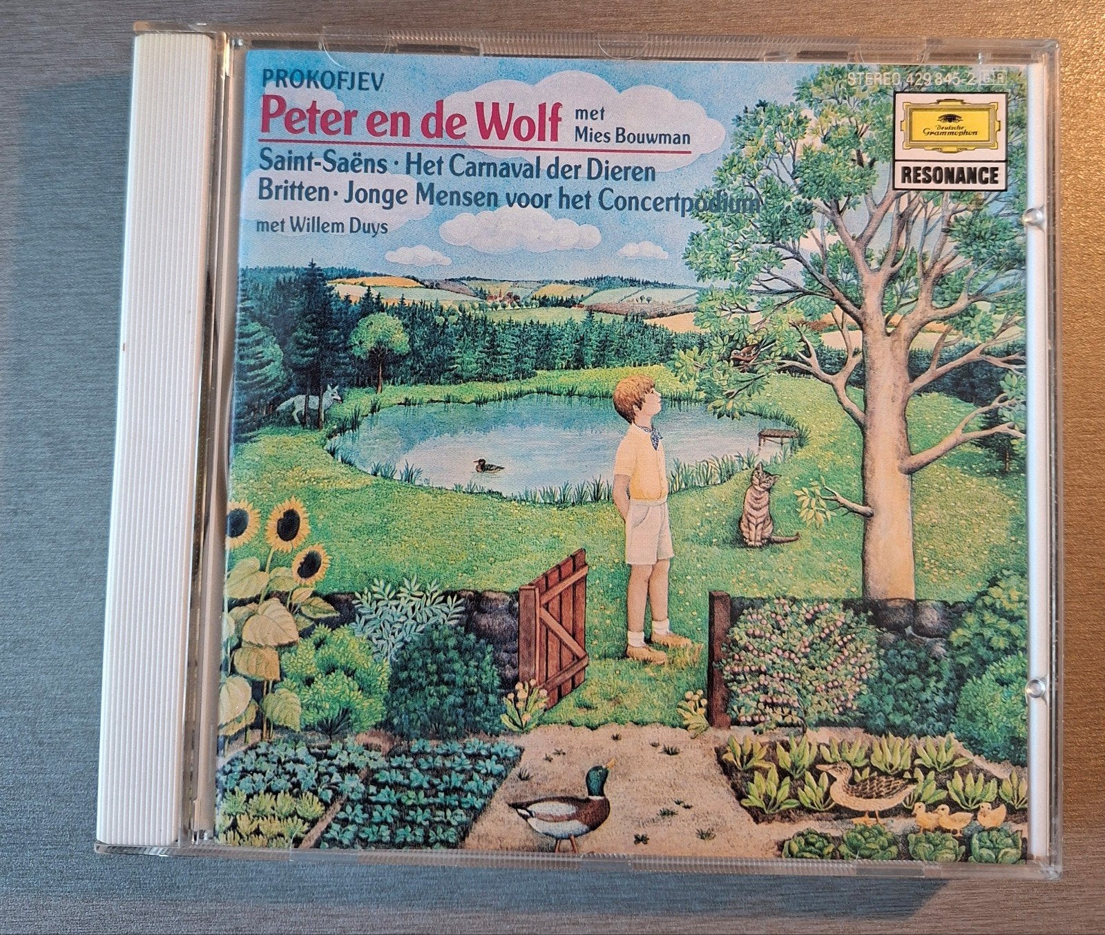 CD. Pierre et le loup (DG, Mies Bouwman, remasterisé)., Enlèvement ou Envoi, Remasterisé
