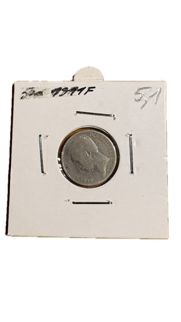 ALBERT I : Argent 50 CENTIMES 1911F, Enlèvement ou Envoi, Argent, Argent