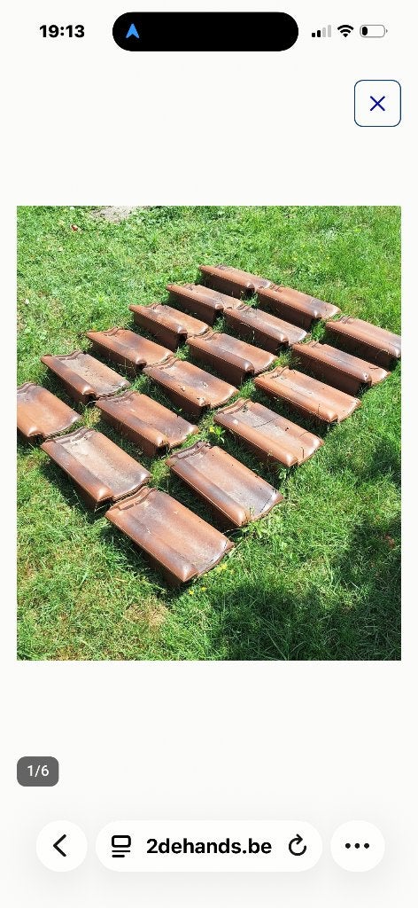 Dakpannen Müller, Doe-het-zelf en Bouw, Dakpannen en Dakbedekking, Ophalen, Zo goed als nieuw, Dakpannen