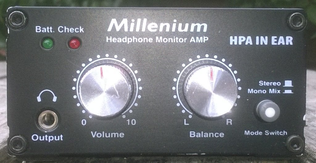 Hoofdtelefoon versterker Millenium HPA in-ear, Muziek en Instrumenten, Ophalen of Verzenden, Gebruikt, Volume